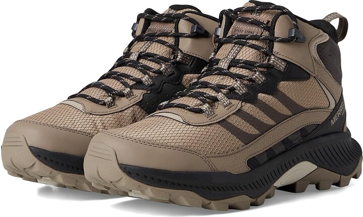 Merrell Speed Strike 2 Mid Waterproof Men's Climbing Shoes Fungi : 12 M, Leather
