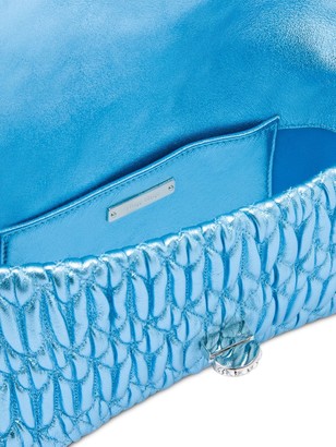 Miu Miu Crystal-Embellished Clutch Bag