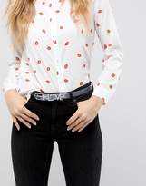Thumbnail for your product : clear DESIGN Clear Plastic Love Buckle Waist & Hip Belt