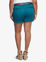 Thumbnail for your product : Torrid Belted Sateen Short