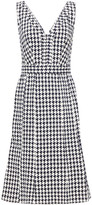 Thumbnail for your product : Alexander McQueen Houndstooth Denim Dress