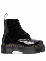 Thumbnail for your product : Dr. Martens Leather Platform Boots