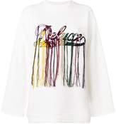 Thumbnail for your product : Golden Goose logo embroidered sweatshirt