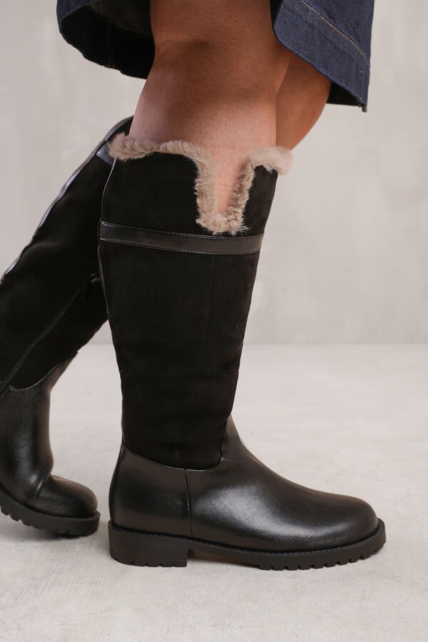 Moshulu 'Mistletoe' Classic Leather Long Boots ShopStyle