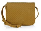 Thumbnail for your product : Bottega Veneta Small Woven Flap Shoulder Bag