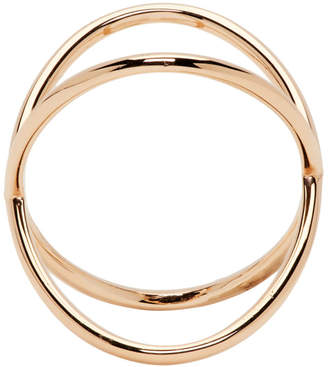 Eva Fehren Rose Gold X Ring