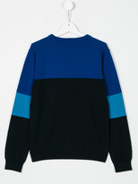 Thumbnail for your product : Paul Smith Junior teen colour block sweater