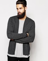 Thumbnail for your product : ASOS Cable Knit Cardigan