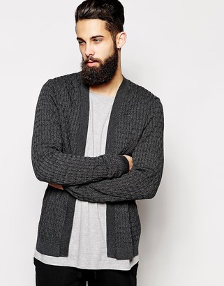 ASOS Cable Knit Cardigan