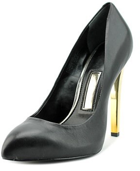 Boutique 9 Fiorensa Women Pointed Toe Leather Black Heels.