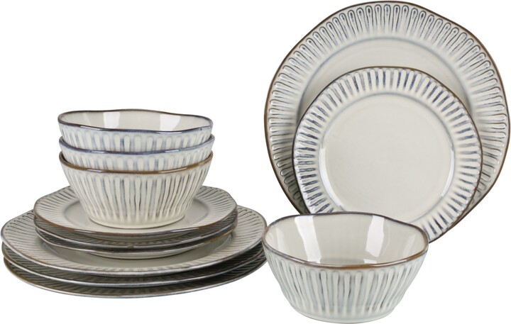 BIA Cordon Bleu Colonnade 12 Piece Dinnerware Set Service for 4