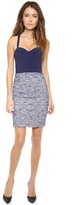 Thumbnail for your product : Alice + Olivia Dixie Cutout Back Bustier Dress