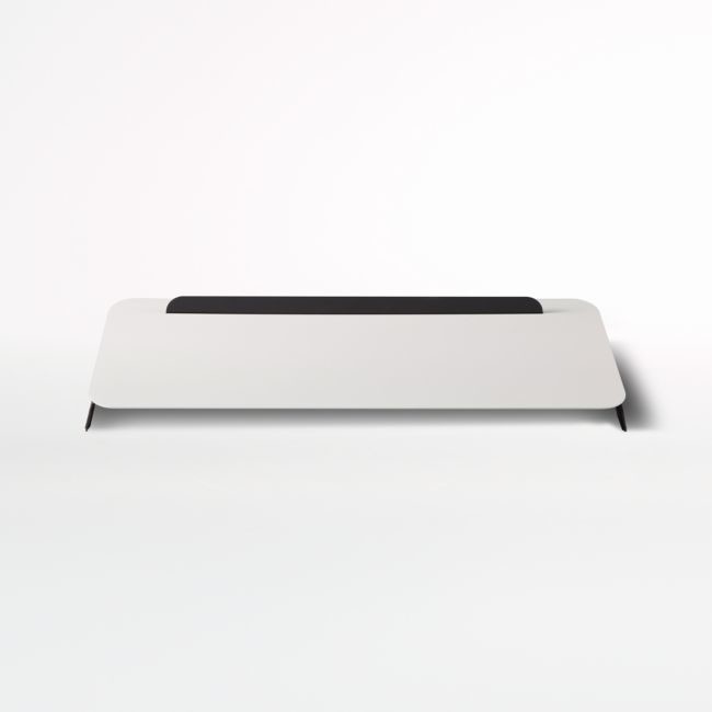 Fluidstance A Edge Black and White Reversible Desktop Whiteboard