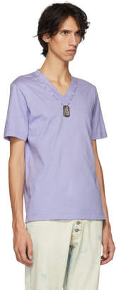 Linder Purple Darby Dog Tag T-Shirt