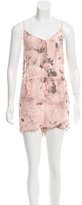 Thumbnail for your product : Zimmermann Printed Sleeveless Romper