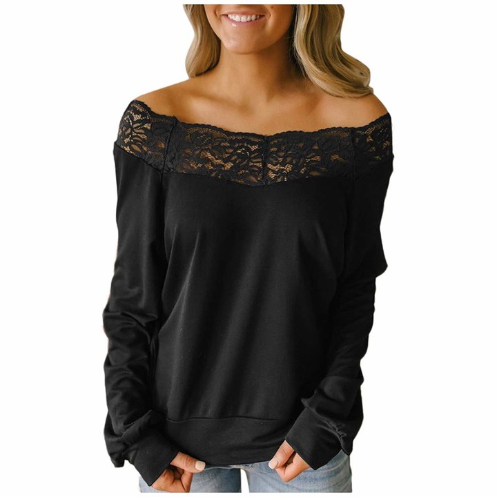 black dressy tops uk