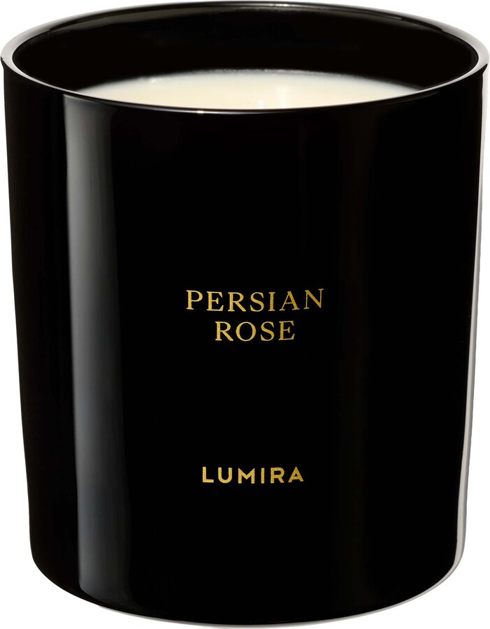 LUMIRA Persian Rose Black Candle 10.5 oz