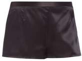 Silk Satin Tap Shorts 