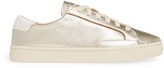 Thumbnail for your product : Soludos Ibiza Metallic Lace-Up Sneaker