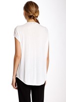 Thumbnail for your product : Robert Rodriguez Distressed Sequin Embellished Cap Sleeve Tee