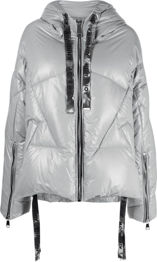 Louis Vuitton Metallic Silver Reversible Women's Puffer Jacket – Savonches