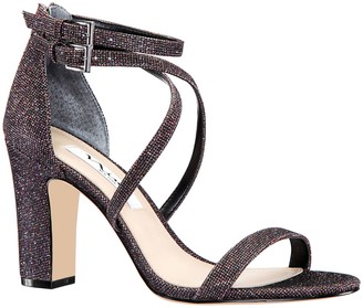 rainbow glitter heels