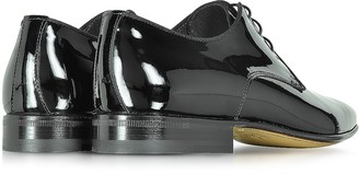 Moreschi Linz Black Patent Leather Lace Up Shoe w/Rubber Sole