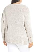 Thumbnail for your product : Caslon Shredded Sweater
