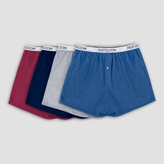 Fruit of the Loom Select Fruit of the Loom elect Men's Comfort upreme  Cooling Blend Knit Boxers 4pk - Colors May Vary - ShopStyle
