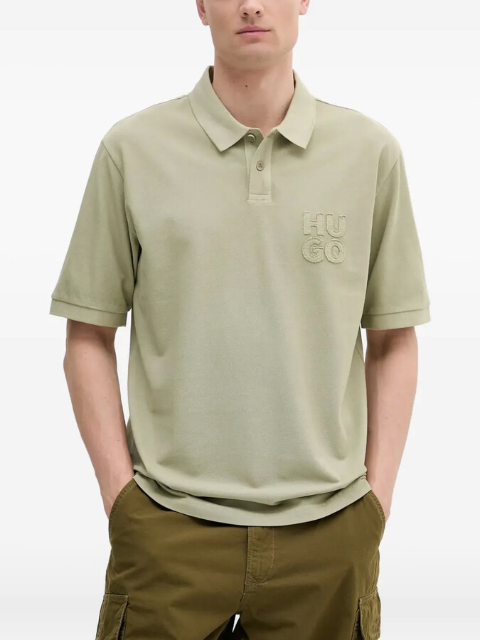 HUGO BOSS Embroidered-Logo Polo Shirt