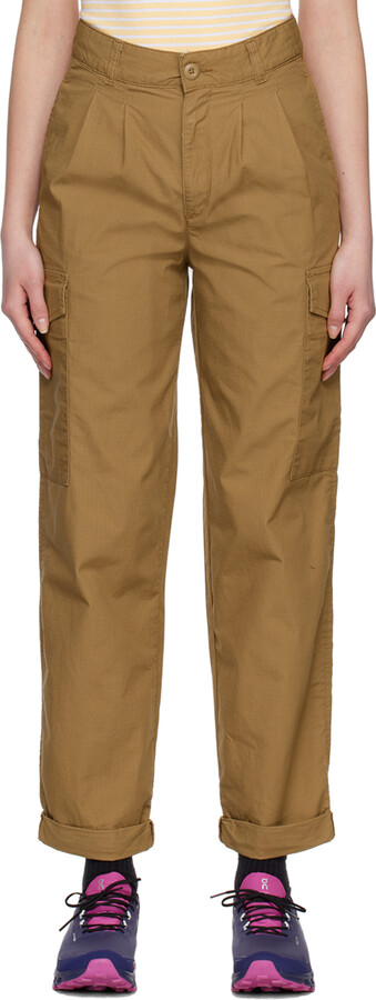 Carhartt WIP W' Omaha Pants, Woman Pants Brown 30