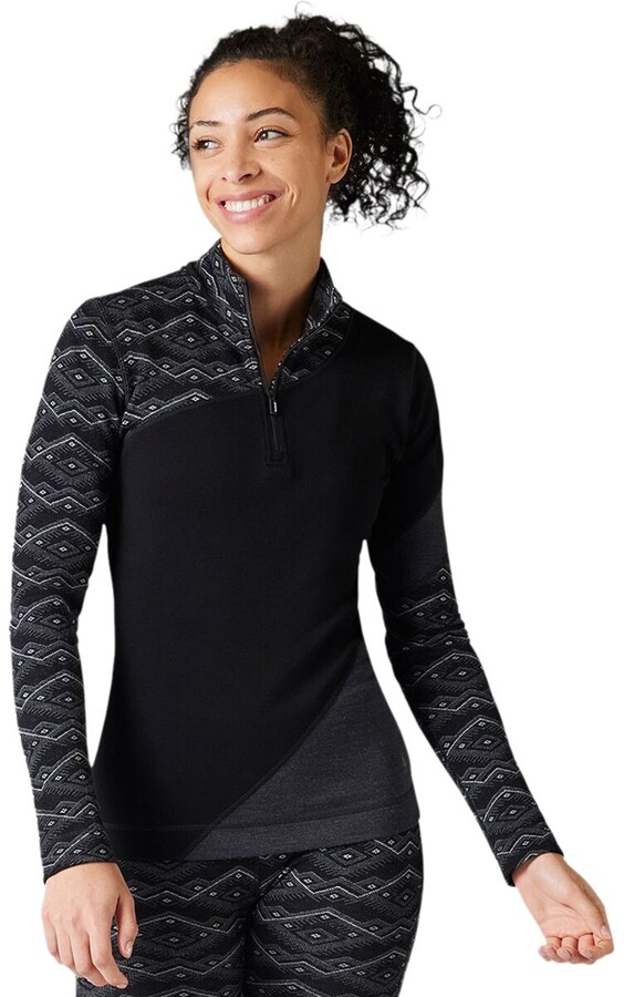 smartwool quarter zip womens