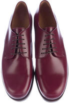 Thumbnail for your product : Gucci Leather Derby Shoes w/ Tags