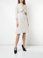 Thumbnail for your product : Narciso Rodriguez x The Conservatory knitted eyelet bolero