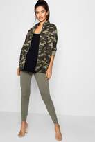Thumbnail for your product : boohoo Maternity Contrast High Waist Legging