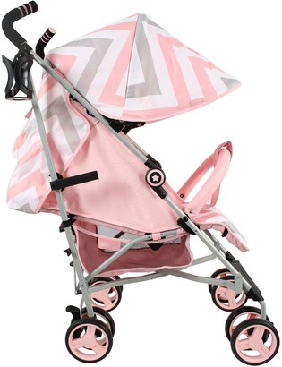 My Babiie MB02 Pink Chevron Stroller