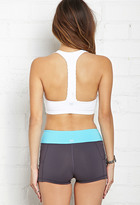 Thumbnail for your product : Forever 21 SPORT Low Impact- Braided T-Back Sports Bra