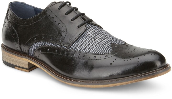 Animal Print Faux Leather #5748 Gray Oxfords Men's Dress Shoes Reptile 