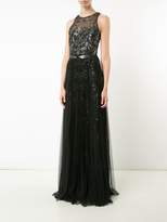 Thumbnail for your product : Marchesa Notte embroidered gown