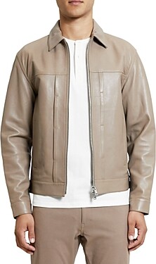 Theory Rhett Leather Jacket