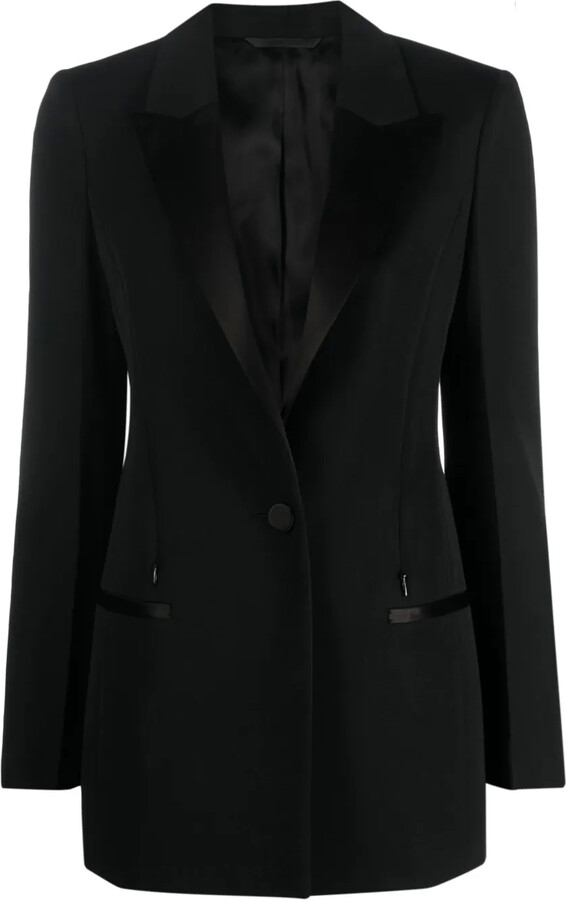 Givenchy Single-Breasted Wool Blazer