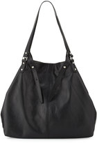 Thumbnail for your product : Neiman Marcus Made in Italy Leather Seamed Tote Bag, Black