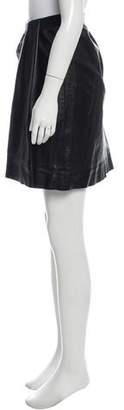 Marc Jacobs Leather Knee-Length Skirt