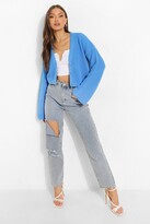Thumbnail for your product : boohoo Official V Neck Cropped Cardigan
