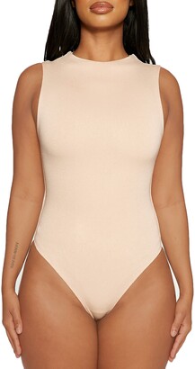 Naked Wardrobe Jersey Sleeveless Bodysuit