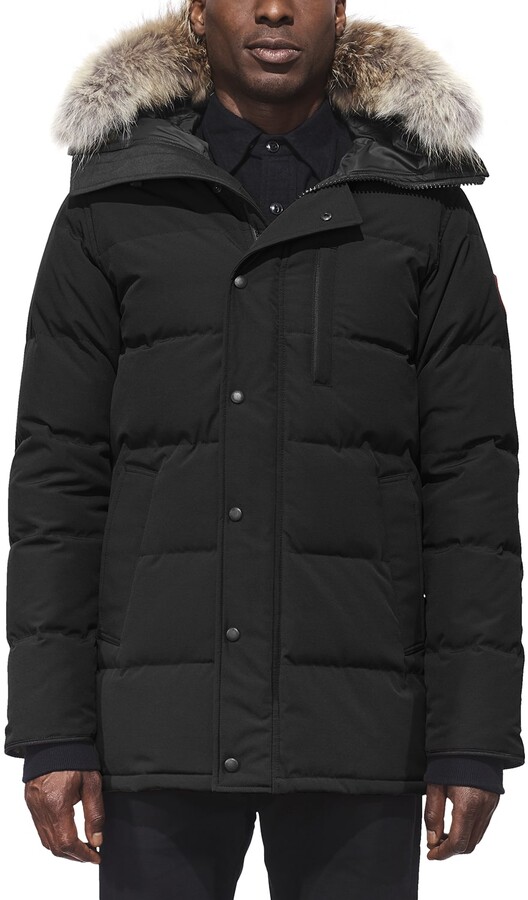 Canada Goose Carson Down Parka with FurTrim Hood ShopStyle Jackets