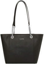 Thumbnail for your product : Calvin Klein H8AA18DS_BLK Hayden Chain Tote Bag