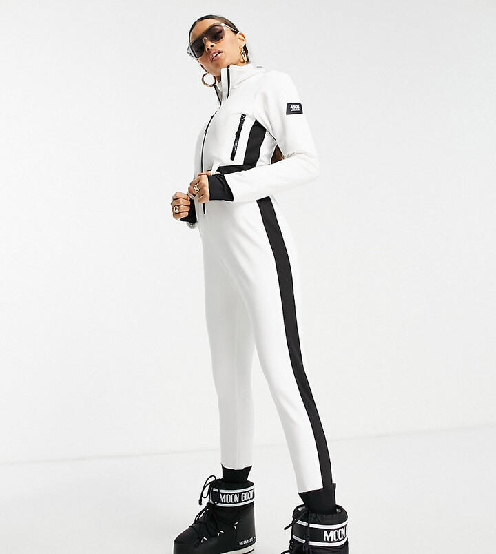 ASOS 4505 Petite ski suit in mono color block - ShopStyle Jackets
