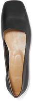 Thumbnail for your product : AEYDĒ Beau Leather Ballet Flats - Black