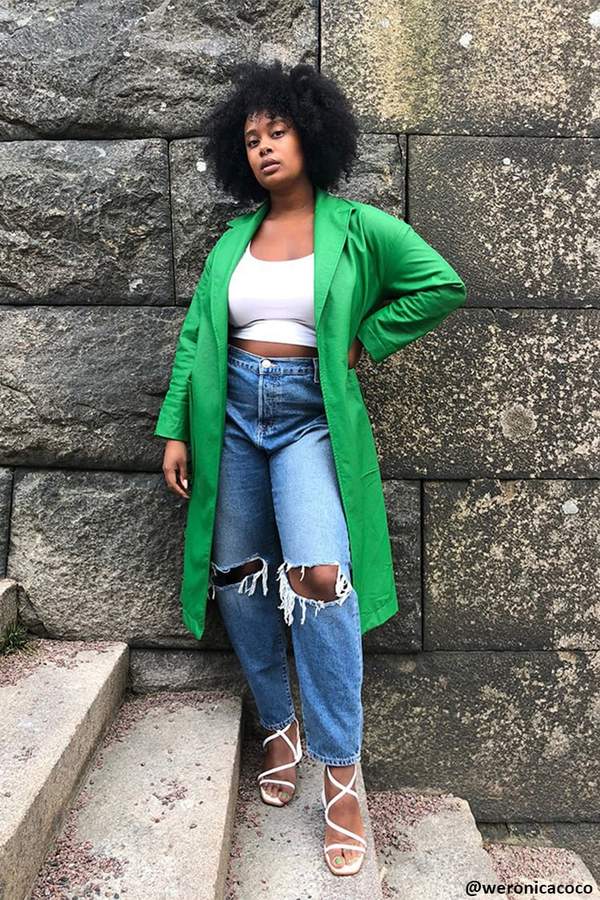 Fashion Look Featuring Forever 21 Plus Size Denim and Forever 21